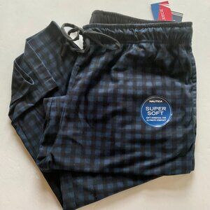 NAUTICA Men's Super Soft Pajama Lounge Pants NWT Size L